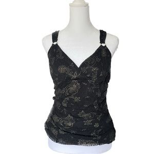 Medium black express cami top